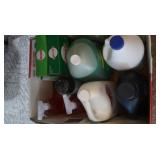 Cleaning Supplies, Cheer, Bleach, Dish Soap,