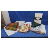 Various Table Cloths, Some Holiday