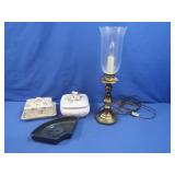 Porcelain Jewelry Boxes, Candle light