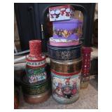 Christmas Tin Lot