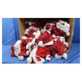 Box of Assorted Size Santa Hats