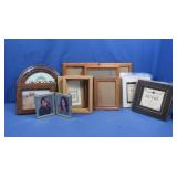 Assortment of Wooden Picture Frames