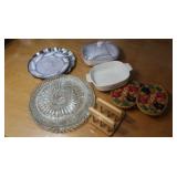 Glass Platters, Foodsaver Preserve & Marinate
