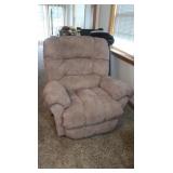 Faux Suede Recliner/rocker Chair 36x27x42"