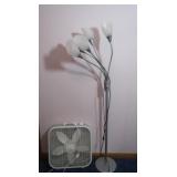 Box Fan, works 20x4x21" & IKEA Tived Standing