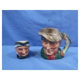 2 Royal Doulton Cream Pitchers