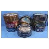 Assortment of Lidded Tins