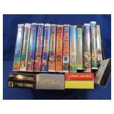 VHS Tapes-Bambi,Peter Pan,Dumbo,3 Stooges