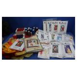 Box of Simplicity Patterns, Thread, etc