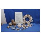 Beach Theme Decor, Candles, Shells & More