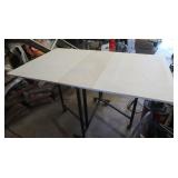 Wheeled Table-Folding, 36x52x35