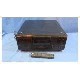 Sony MegaStorage 200 CD Changer w/remote, works