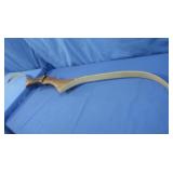 Vintage Feline Archery Lion Recurve Bow