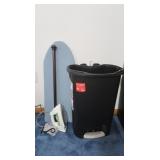 Rowenta Iron, works, Ironing Board 31"L, Trash