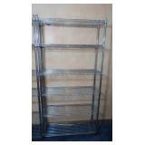 Metal Shelf Unit 36x12x72"