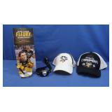Penguins Hat,Fleury Bobblehead,Princeton Headlamp