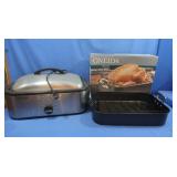 NIB Oneida Roasting Pan, Waring Roaster