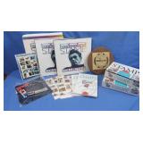 Stamp Collectors Kits, Books