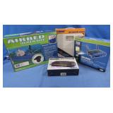All NIB Queen Sz Airbet Mattress,Linksys Wireless