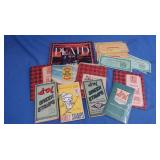 Vintage MacDonald Plaid Stamps & S & H Green