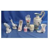 Ceramic/Porcelain Home Dï¿½cor Pieces(Vase, Birds &