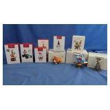 Hallmark Keepsake Ornaments(Snowman, Grinch,