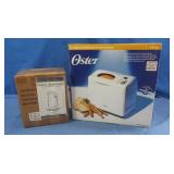 All NIB Oster Express Bake Breadmaker&Cappucino