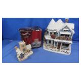 David Winter Cottage - A Xmas Card, Thomas