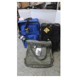 NWT  3 Pc Luggage Lot-2 Suitcases,1 Garment