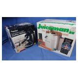 All NIB Juiceman II&Expresso/LatteCoffee Maker