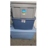 3 Storage Tubs
