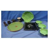 Snowman Plate & cup, Metal Miniatures,