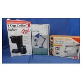 All NIB-Dressmaker Sewing Center,1 Cup Coffee