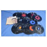 45 RPM Records- Marty Robbins, The Platters, Sony