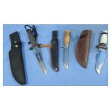 3 Knives-Sweden, "Texas Toothpick" Novelty & More