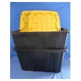 2 Large Tots 30x20x15.5"H with Lids