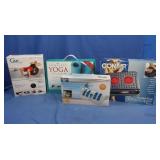 All NIB-Heated Food MassagerExercise Ball, Yoga