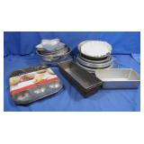 Large Variety Bread Pans, Cake Pans, & More