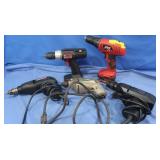 Skil 14.4 V Drill & Battery, 2 Craftsman 3/8