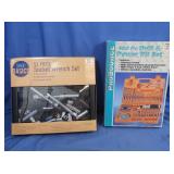 All NIB Drill&Power Bit St, Socket Wrench Set
