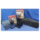 AM/FM Cassette Player, 2 Outdoor Securityy Lights