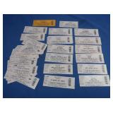 Concert Tickets-Stubs "The Palace Theater"