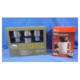 All NIB-Vacuum Bottle&Mug Set, Elec Coffee Pot,