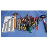 Tool Lot-Wrenches,Hammers,Screwdriver&more