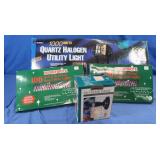 All NIB 1000 Watt Halogen Utility Lt,Christmas