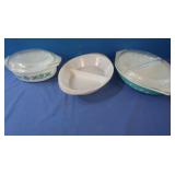 Vintage Glassbake Casserole Dishes