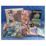 Vintage Magazines-Life, Mad Magazine, Rolling