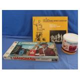 Vintage Lot-Hangman Game,2