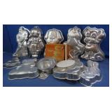 9 Asst. Cake Molds