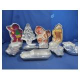 10 Asst. Cake Molds Incl. Barney & Mario